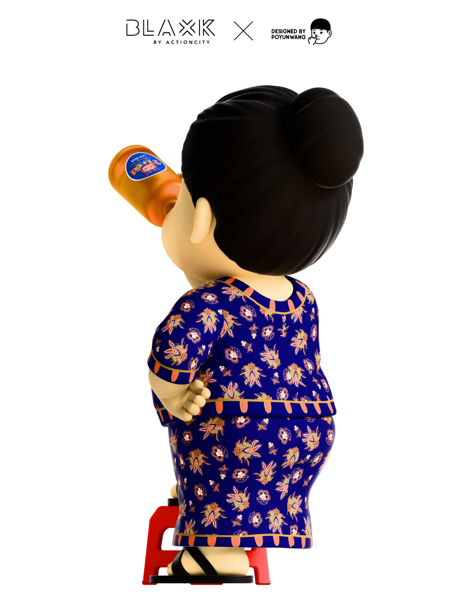 Singapore Beer Lady PoYunWang - Image 3