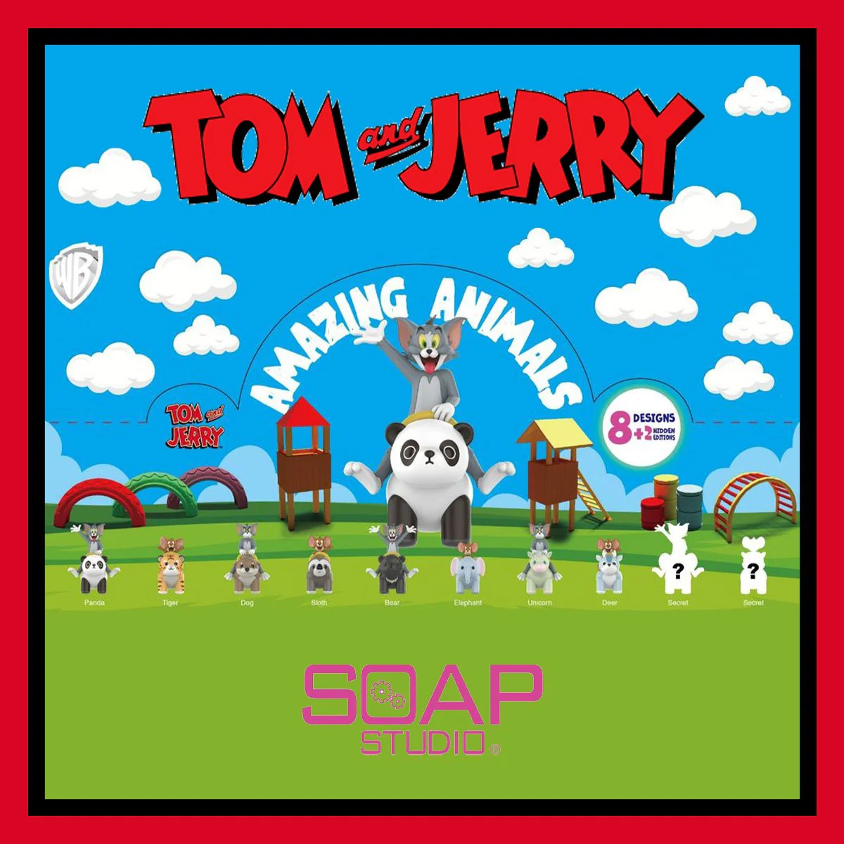 Soap Studio Tom & Jerry Blind Box - Amazing Animals Series - Image 3