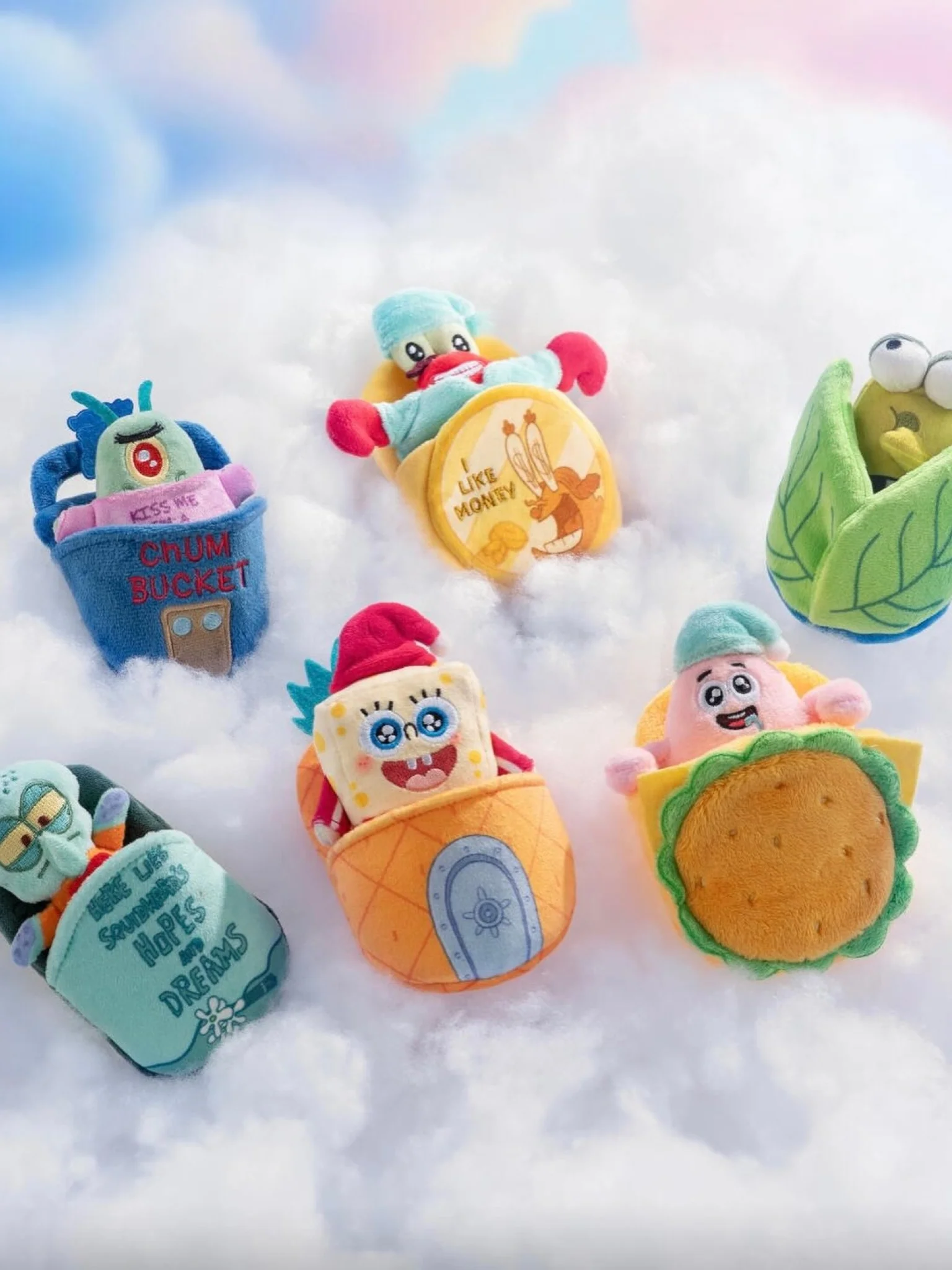 SpongeBob SquarePants Bikini Bottom Dreams Series Plush Keychain (with Magnet) - Image 6