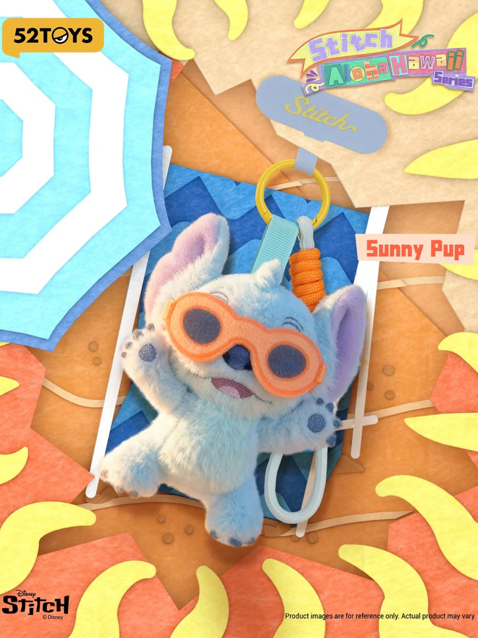 Stitch Aloha Hawaii Series – Plush Phone Strap Blind Box - Image 2