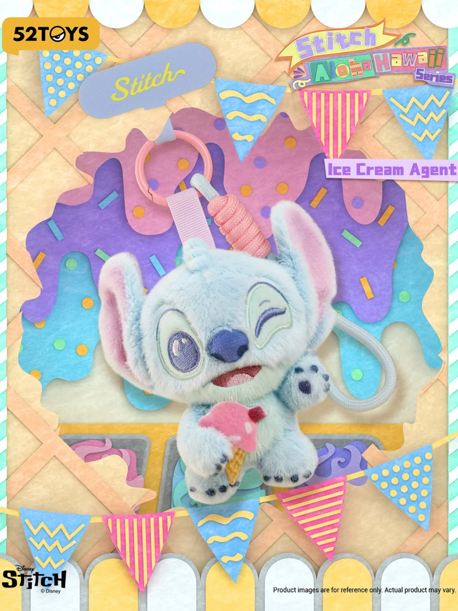 Stitch Aloha Hawaii Series – Plush Phone Strap Blind Box - Image 3