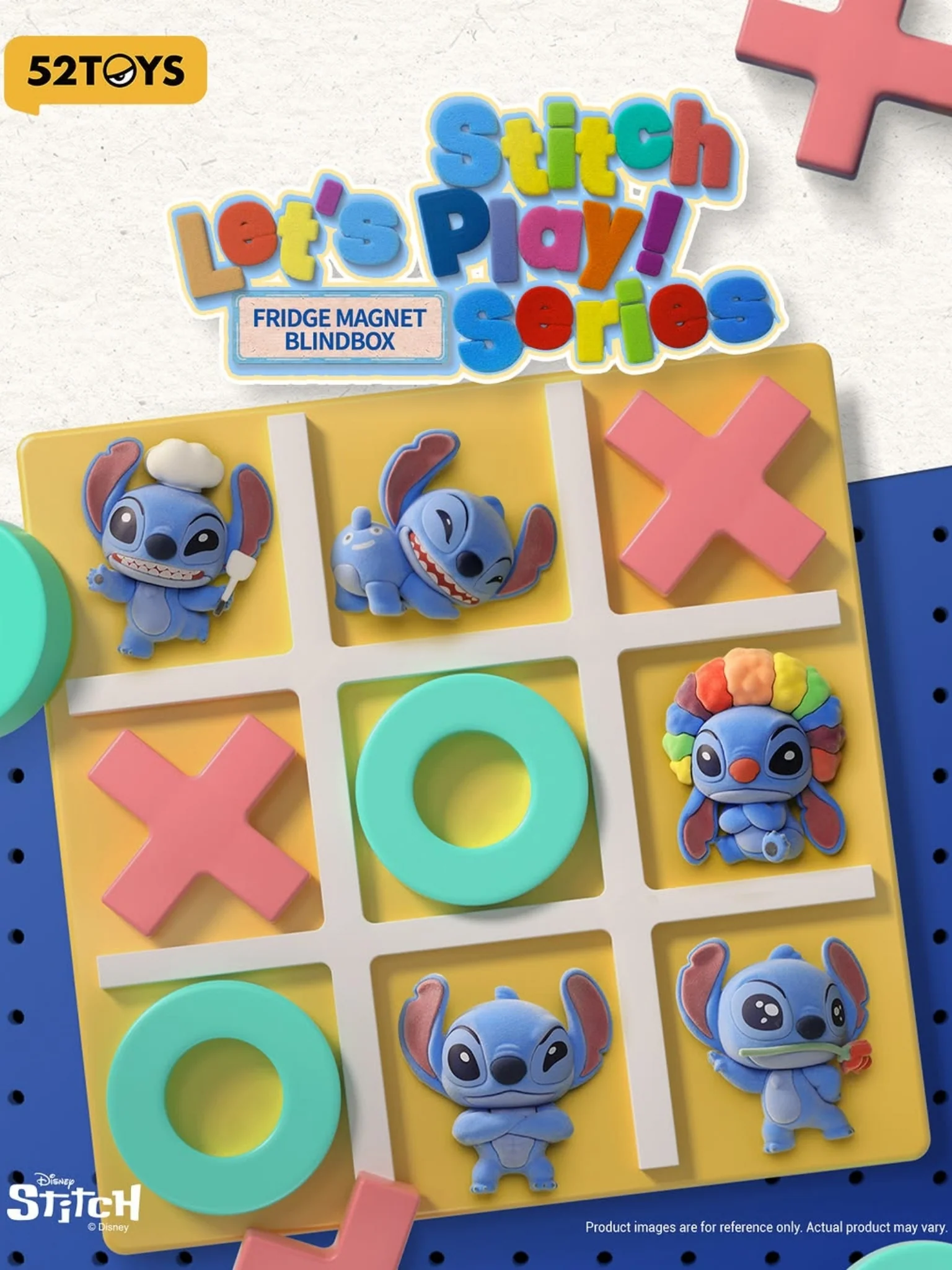 Stitch Let's Play! Series Fridge Magnet Blind Box