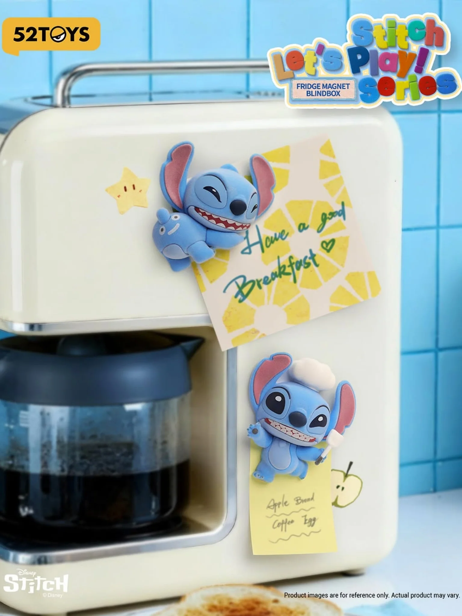Stitch Let's Play! Series Fridge Magnet Blind Box - Image 3