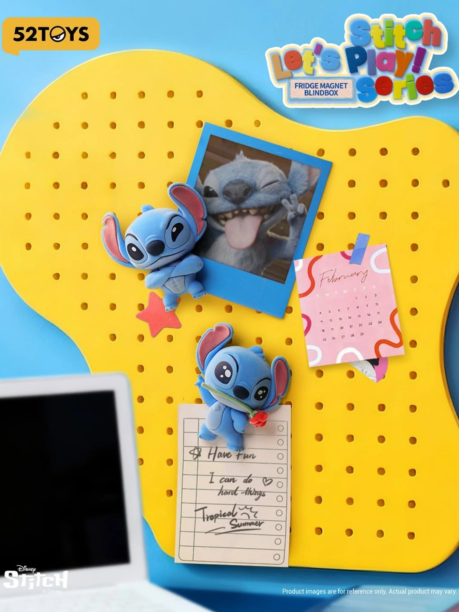 Stitch Let's Play! Series Fridge Magnet Blind Box - Image 4