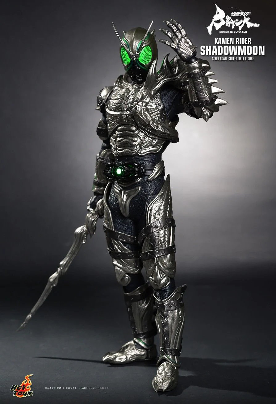 TMS101 - Kamen Rider Black Sun - 1/6th scale Kamen Rider Shadowmoon Collectible Figure - Image 10