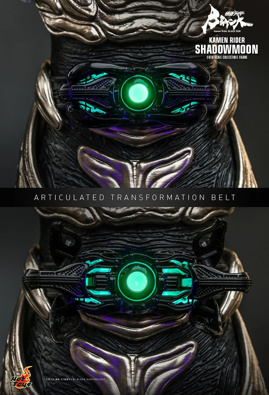 TMS101 - Kamen Rider Black Sun - 1/6th scale Kamen Rider Shadowmoon Collectible Figure - Image 13