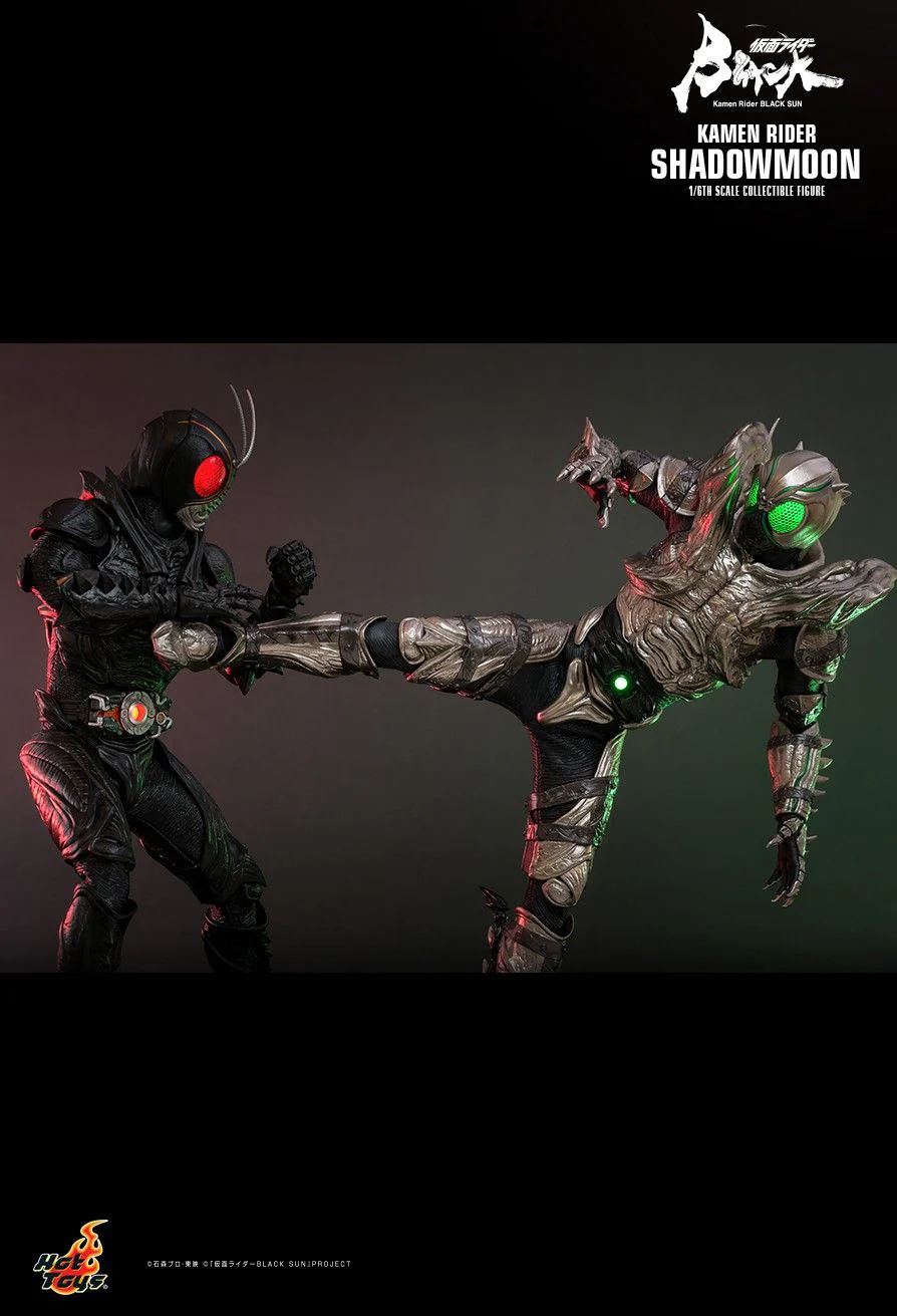 TMS101 - Kamen Rider Black Sun - 1/6th scale Kamen Rider Shadowmoon Collectible Figure - Image 19