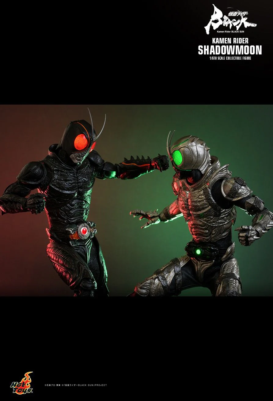 TMS101B - Kamen Rider Black Sun - 1/6th scale Kamen Rider Shadowmoon Collectible Figure (Special Edition) - Image 19