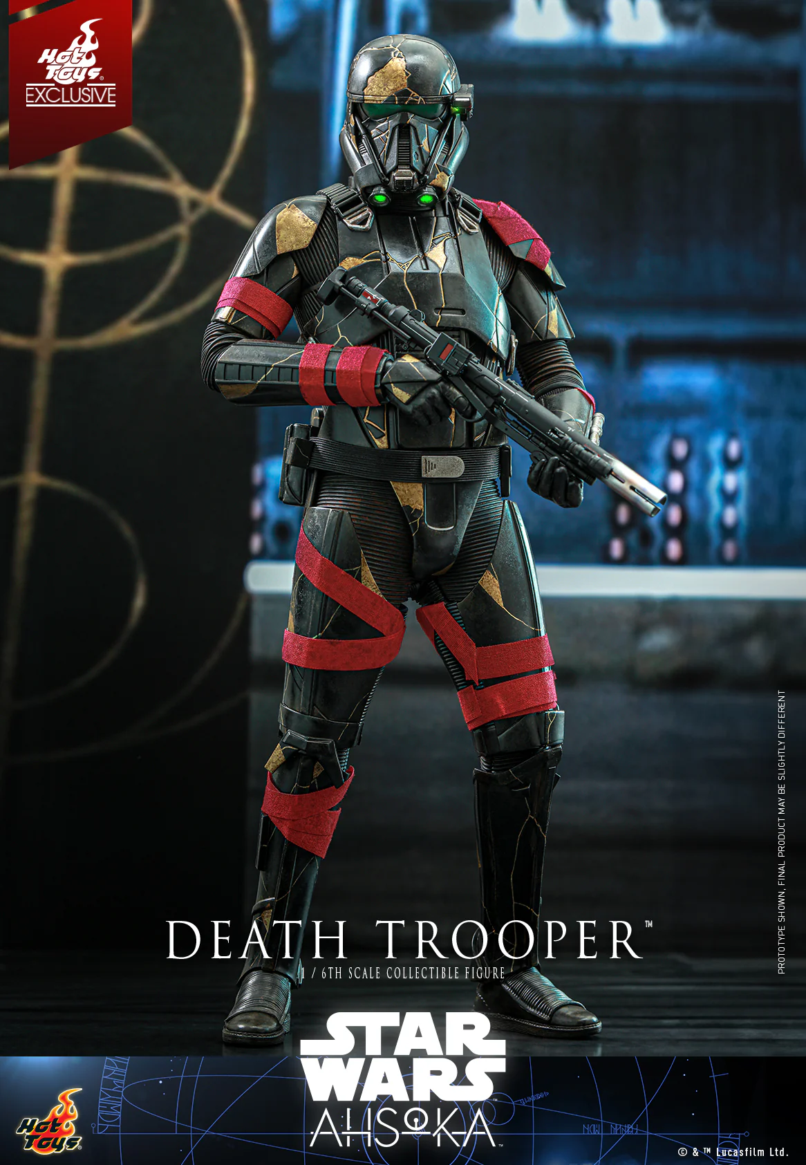 TMS134 - Star Wars: Ahsoka - 1/6th scale Death Trooper Collectible Figure [Hot Toys Exclusive] - Image 10