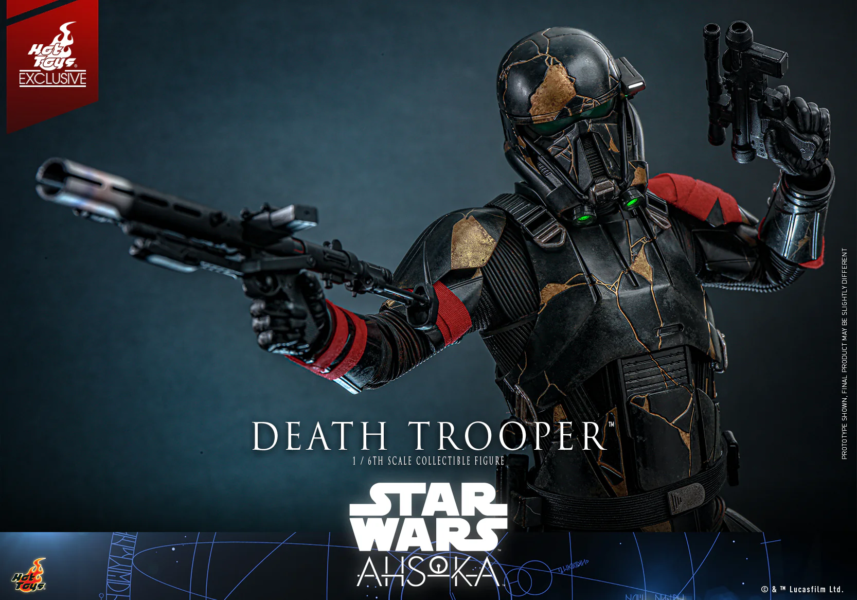 TMS134 - Star Wars: Ahsoka - 1/6th scale Death Trooper Collectible Figure [Hot Toys Exclusive] - Image 12