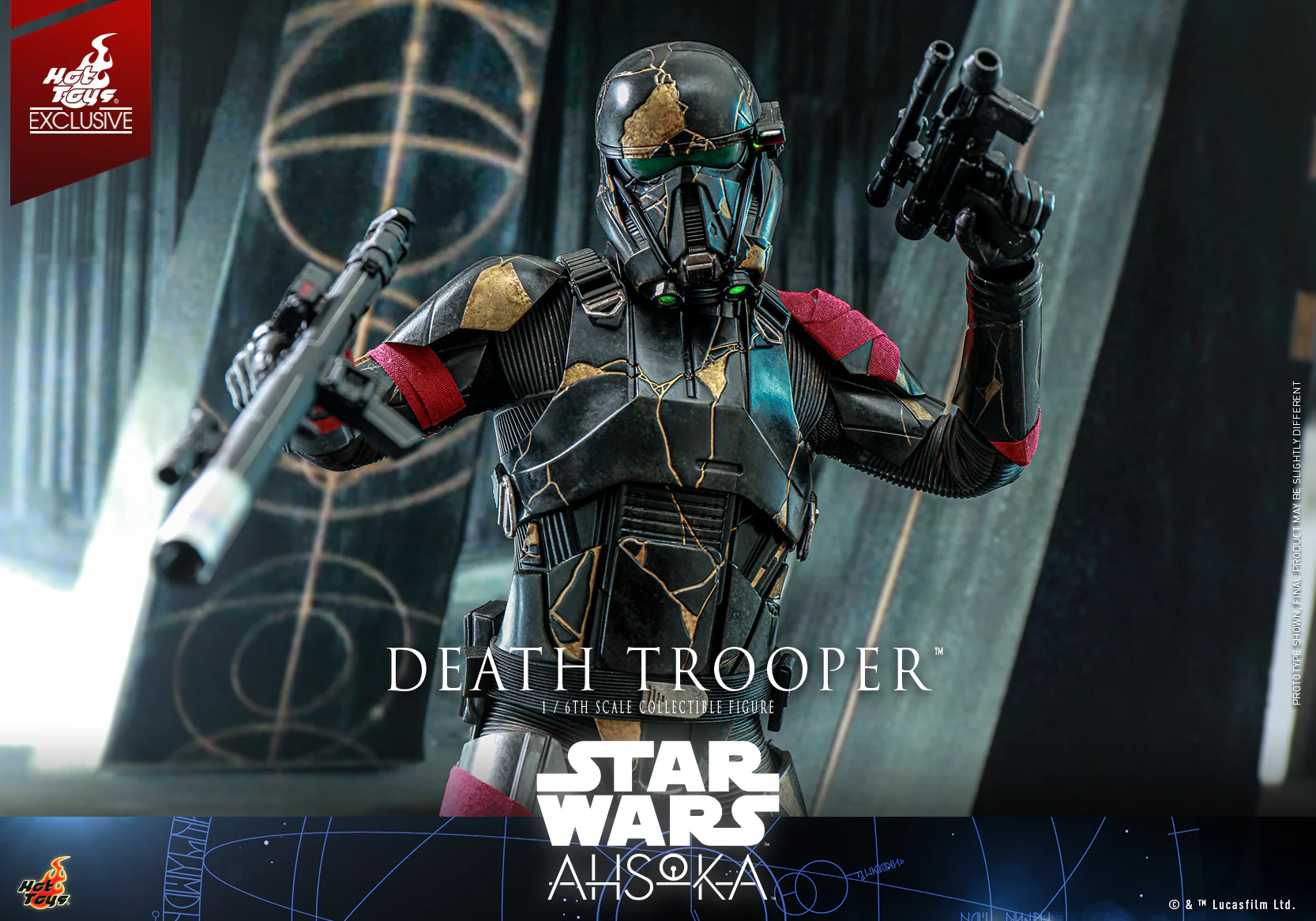 TMS134 - Star Wars: Ahsoka - 1/6th scale Death Trooper Collectible Figure [Hot Toys Exclusive] - Image 13