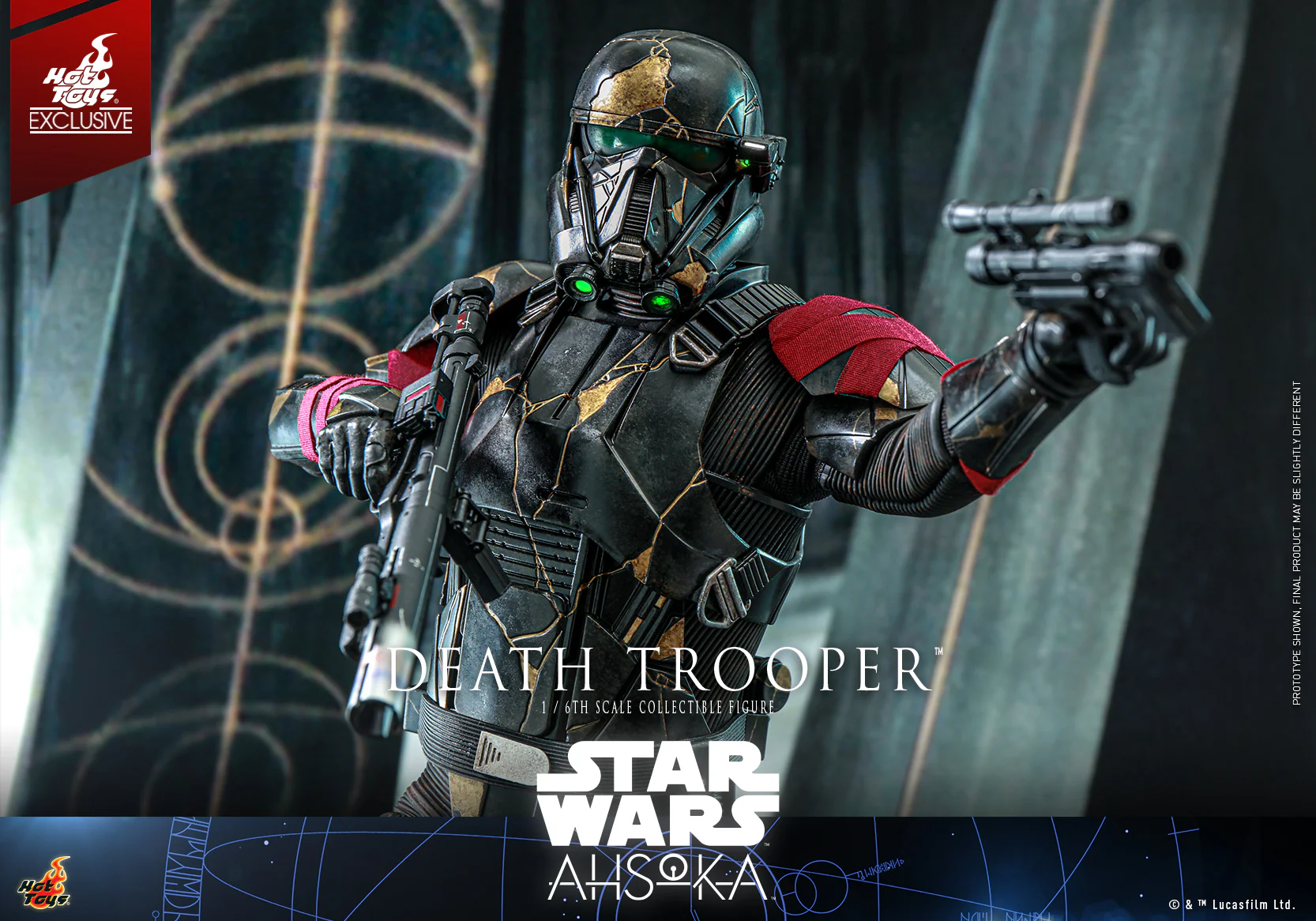 TMS134 - Star Wars: Ahsoka - 1/6th scale Death Trooper Collectible Figure [Hot Toys Exclusive] - Image 14
