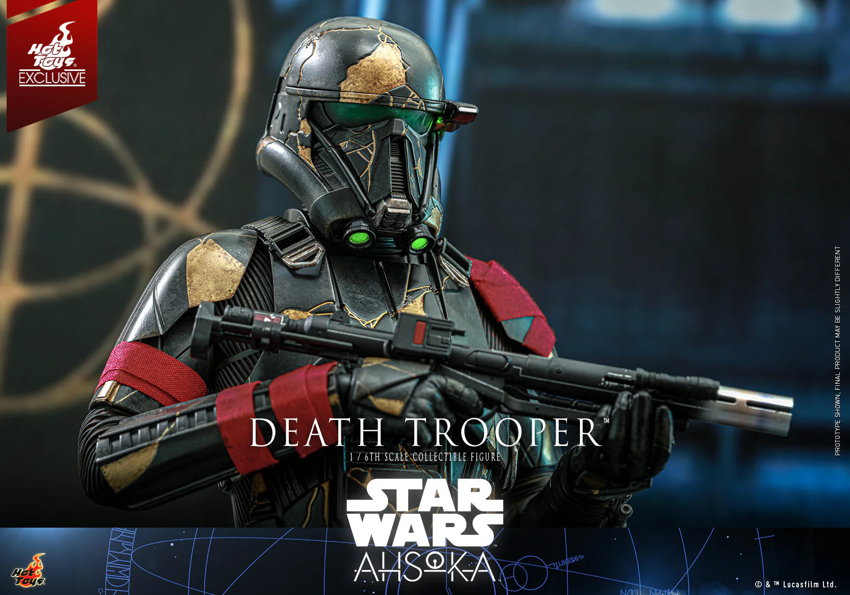 TMS134 - Star Wars: Ahsoka - 1/6th scale Death Trooper Collectible Figure [Hot Toys Exclusive] - Image 15