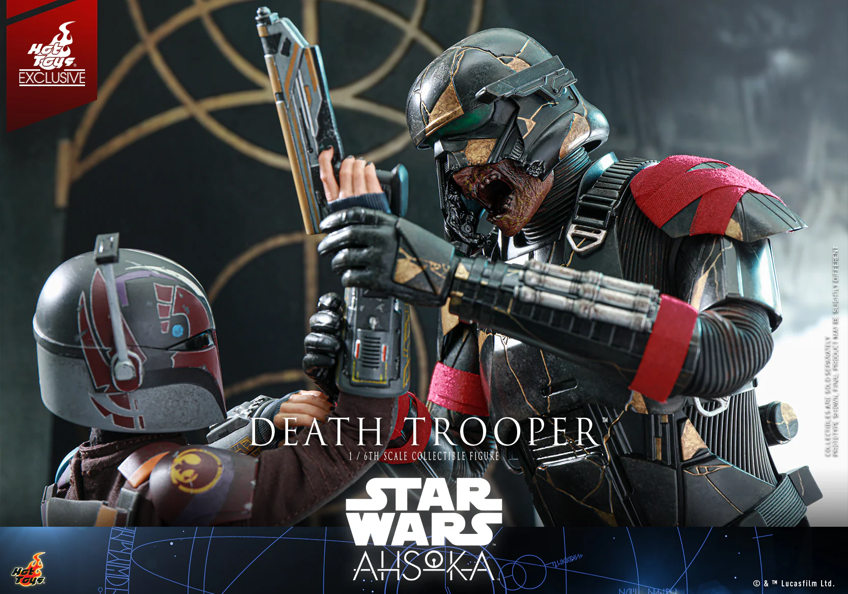 TMS134 - Star Wars: Ahsoka - 1/6th scale Death Trooper Collectible Figure [Hot Toys Exclusive] - Image 16