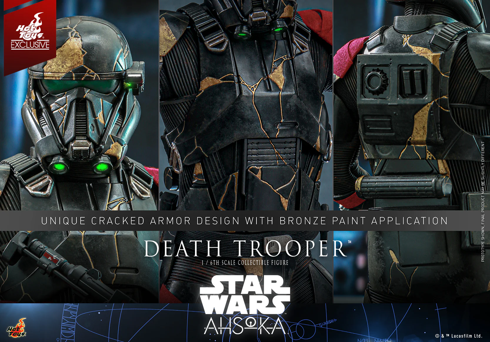 TMS134 - Star Wars: Ahsoka - 1/6th scale Death Trooper Collectible Figure [Hot Toys Exclusive] - Image 17