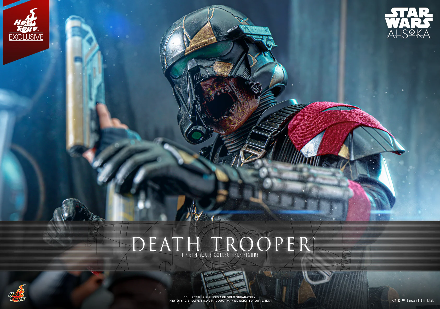 TMS134 - Star Wars: Ahsoka - 1/6th scale Death Trooper Collectible Figure [Hot Toys Exclusive] - Image 2
