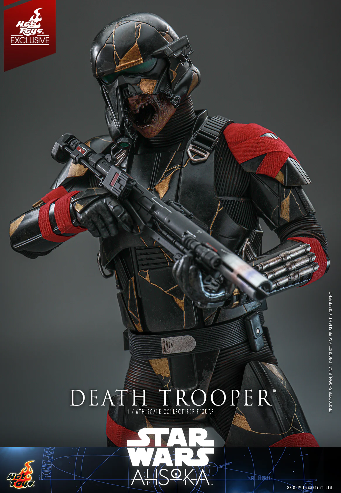 TMS134 - Star Wars: Ahsoka - 1/6th scale Death Trooper Collectible Figure [Hot Toys Exclusive] - Image 5