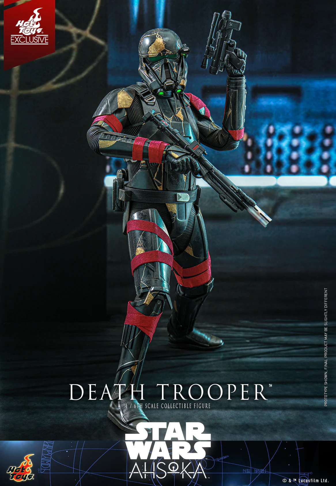 TMS134 - Star Wars: Ahsoka - 1/6th scale Death Trooper Collectible Figure [Hot Toys Exclusive] - Image 8