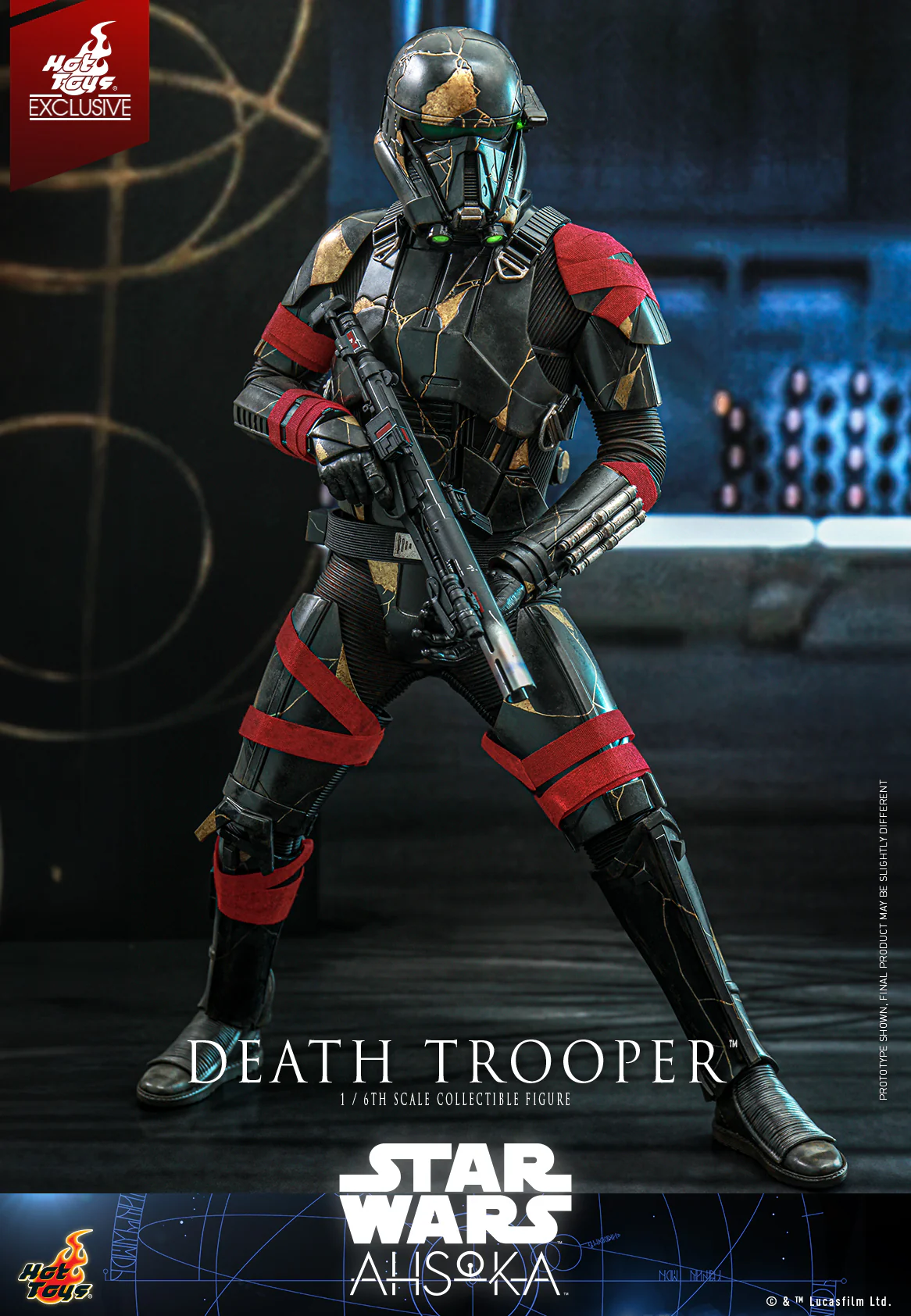 TMS134 - Star Wars: Ahsoka - 1/6th scale Death Trooper Collectible Figure [Hot Toys Exclusive] - Image 9