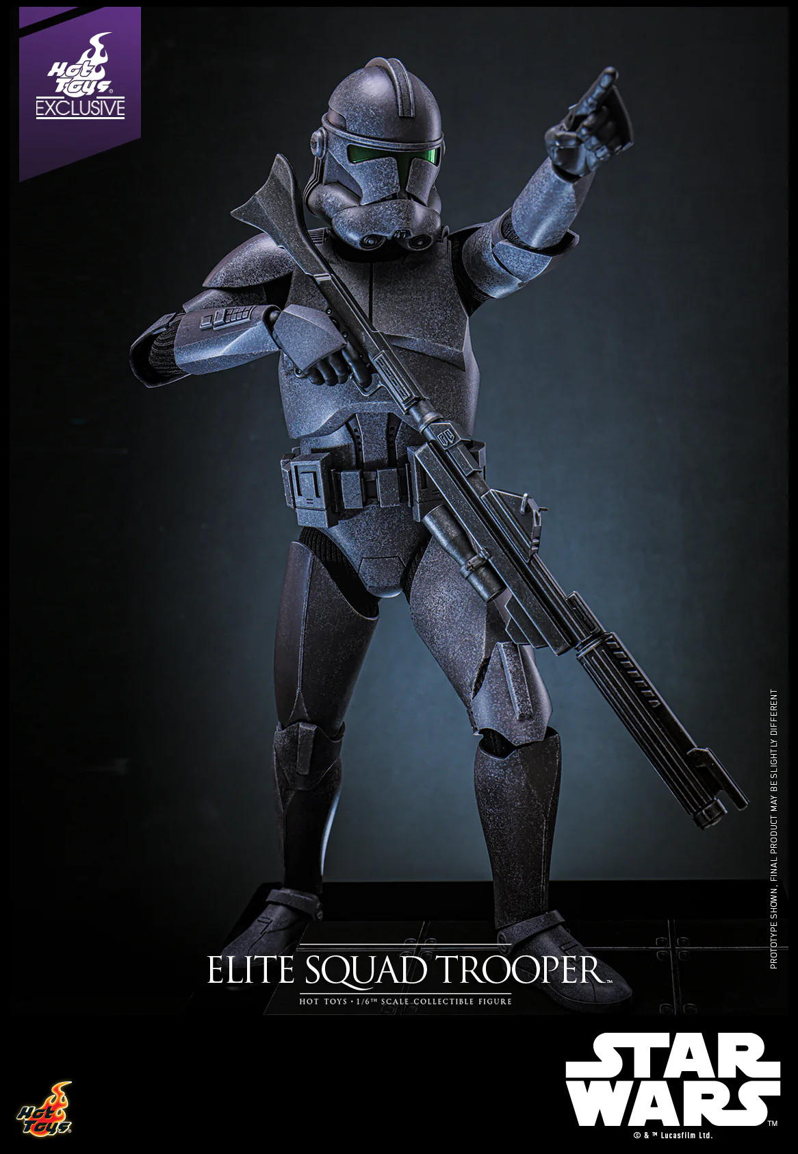 TMS150 - Star Wars: Bad Batch - 1/6th scale Elite Squad Trooper Collectible Figure [Hot Toys Exclusive] - Image 4