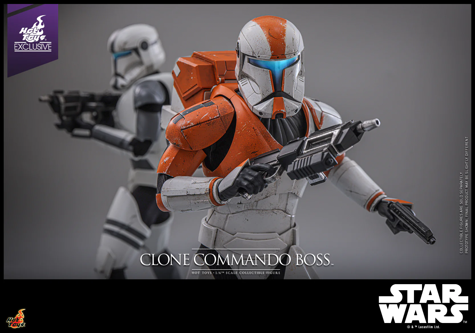 TMS151 - Star Wars: The Clone Wars - 1/6th scale Clone Commando Boss Collectible Figure [Hot Toys Exclusive] - Image 14