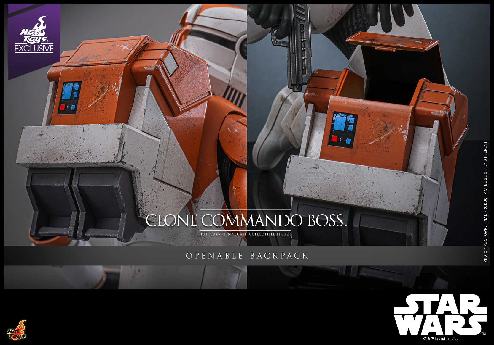 TMS151 - Star Wars: The Clone Wars - 1/6th scale Clone Commando Boss Collectible Figure [Hot Toys Exclusive] - Image 16