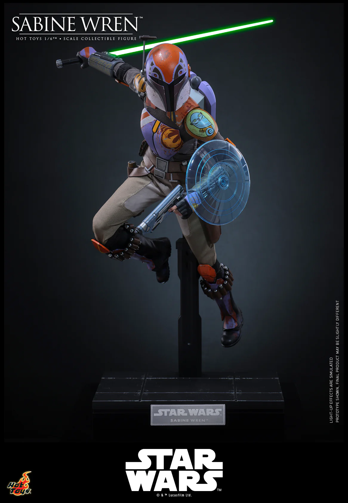 TMS171 - Star Wars Rebels - 1/6th scale Sabine Wren Collectible Figure - Image 12