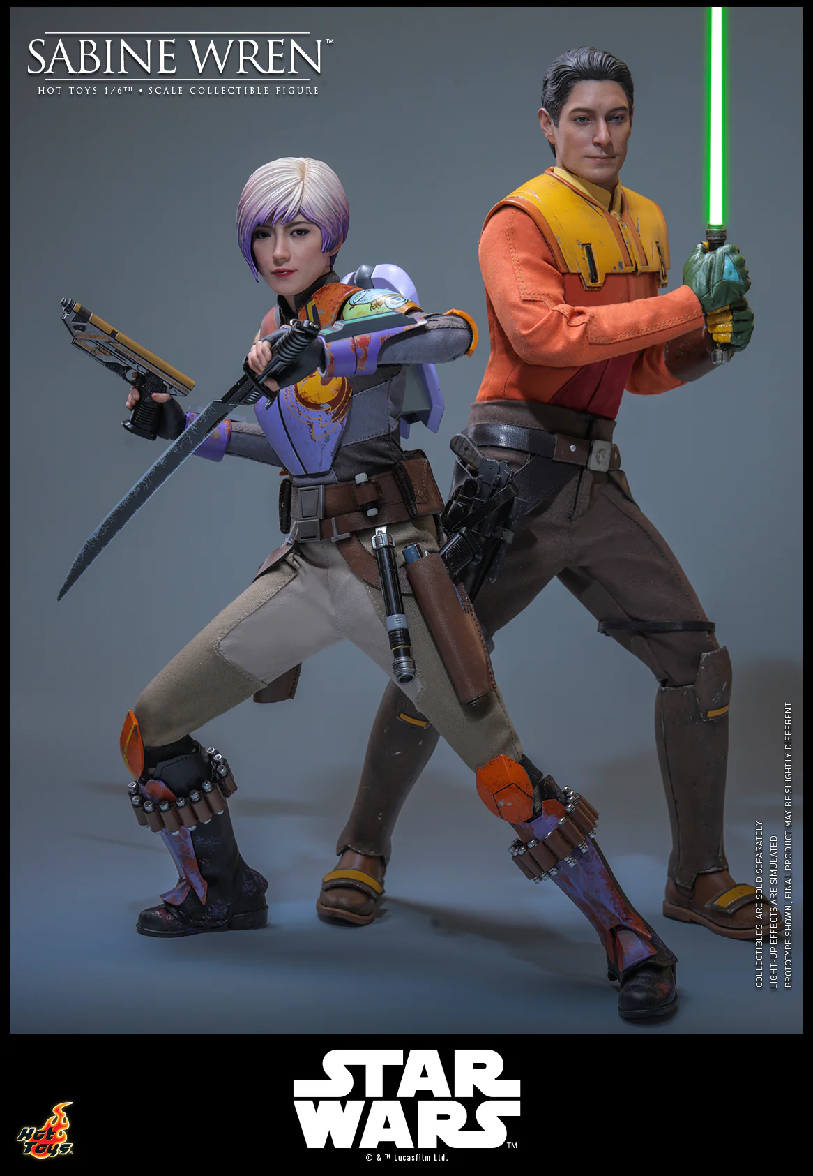 TMS171 - Star Wars Rebels - 1/6th scale Sabine Wren Collectible Figure - Image 13