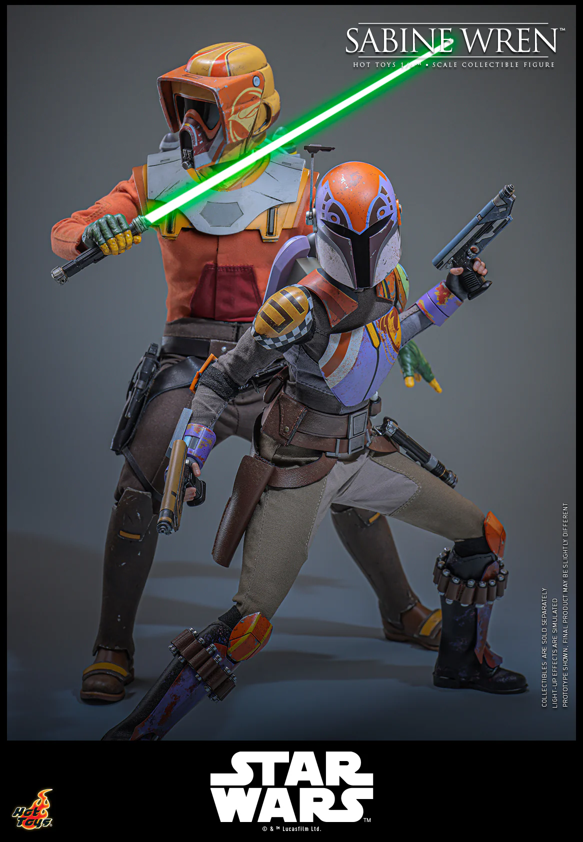 TMS171 - Star Wars Rebels - 1/6th scale Sabine Wren Collectible Figure - Image 14