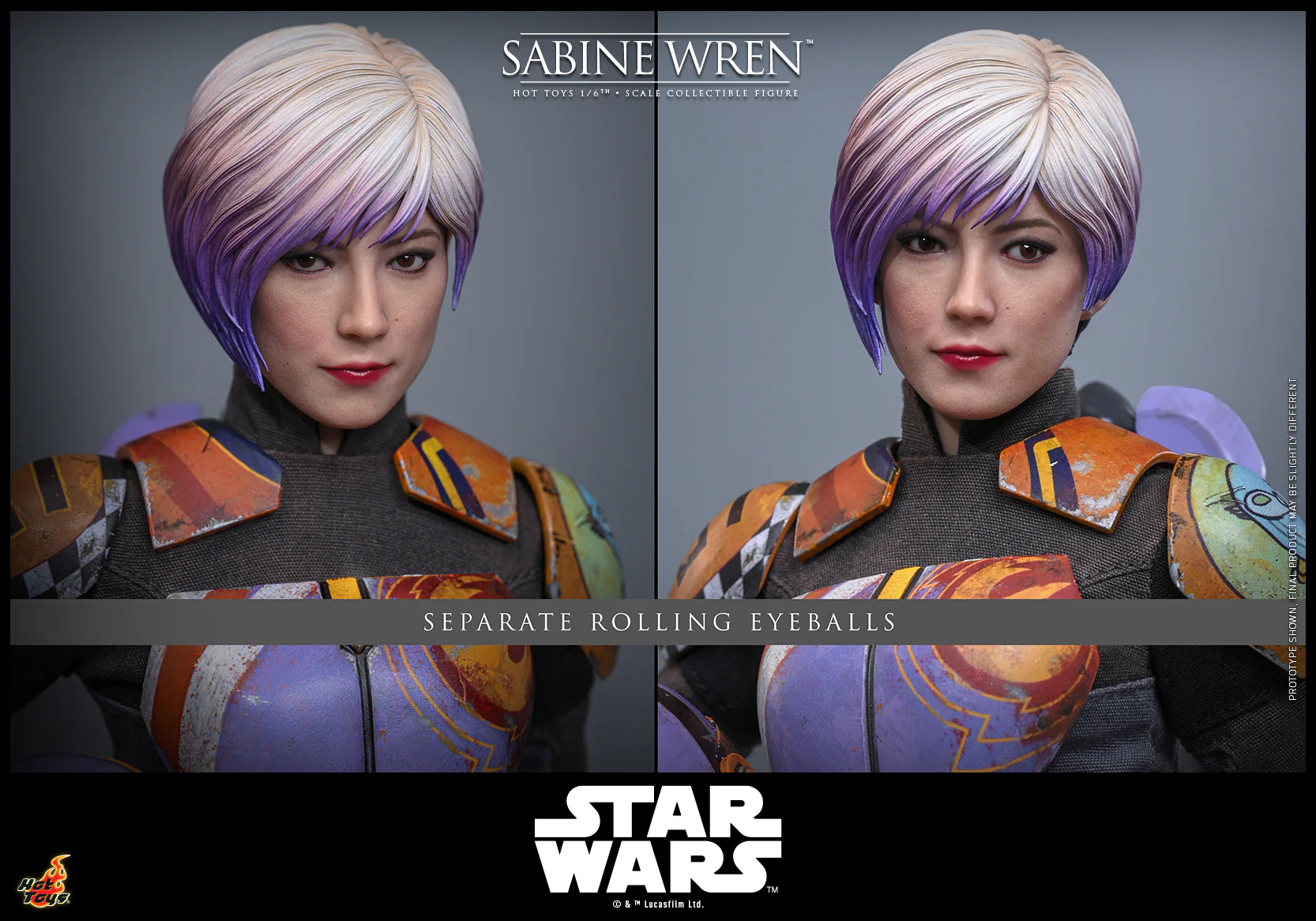 TMS171 - Star Wars Rebels - 1/6th scale Sabine Wren Collectible Figure - Image 17