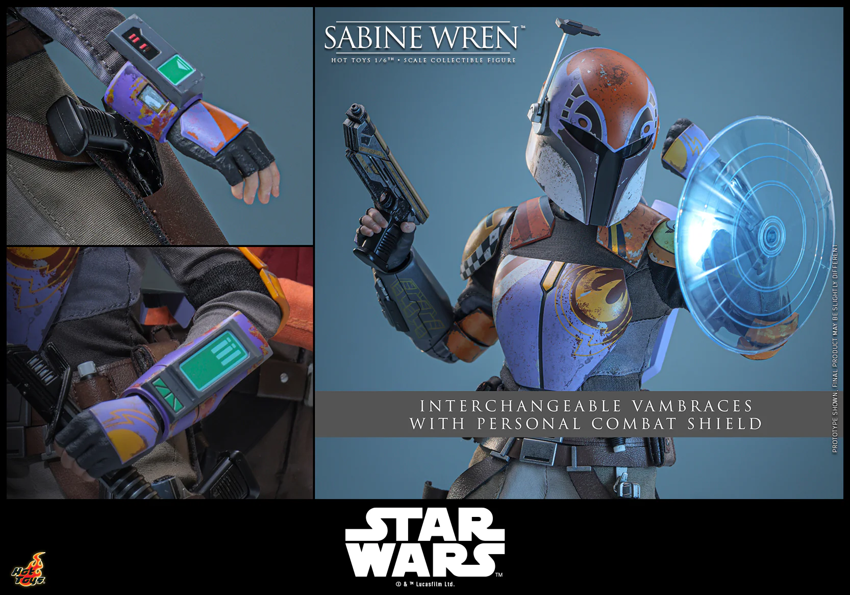 TMS171 - Star Wars Rebels - 1/6th scale Sabine Wren Collectible Figure - Image 18