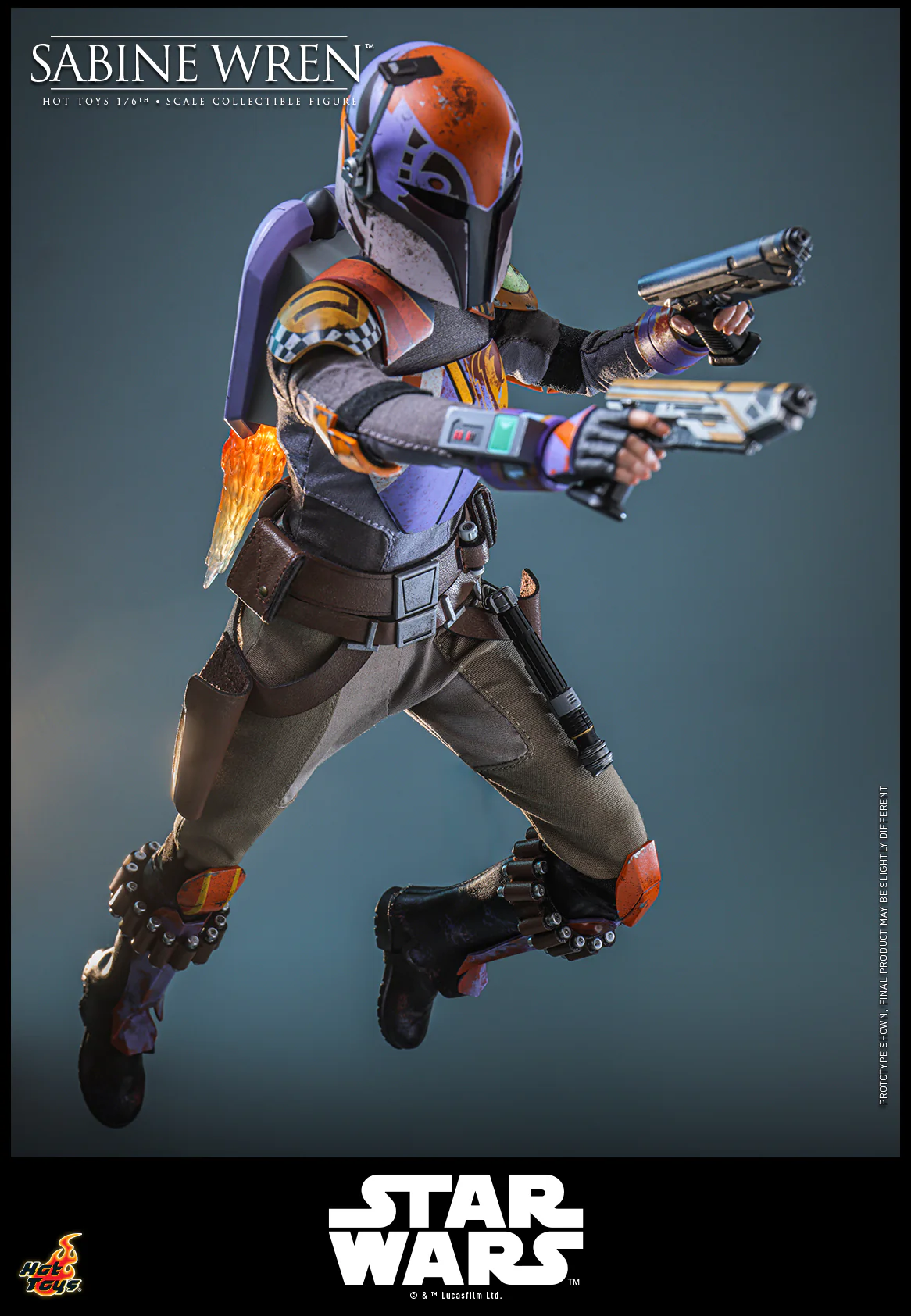 TMS171 - Star Wars Rebels - 1/6th scale Sabine Wren Collectible Figure - Image 4