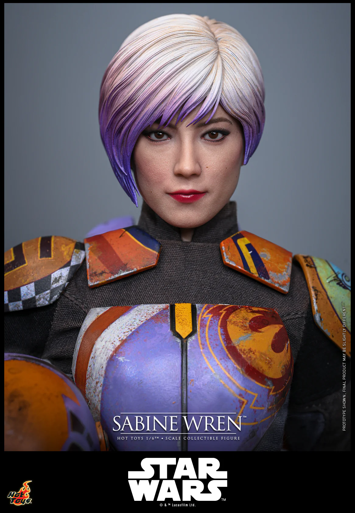 TMS171 - Star Wars Rebels - 1/6th scale Sabine Wren Collectible Figure - Image 6