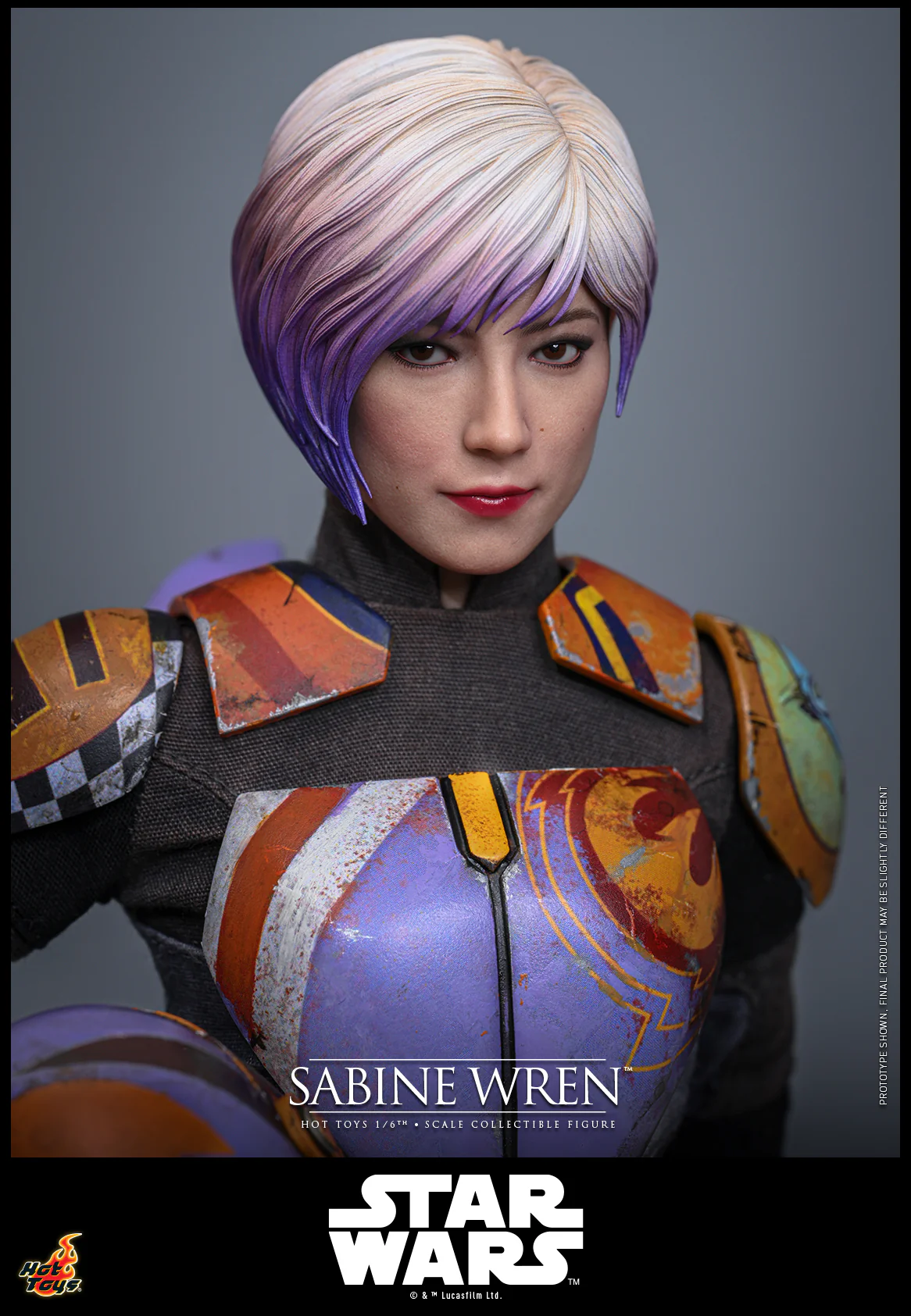 TMS171 - Star Wars Rebels - 1/6th scale Sabine Wren Collectible Figure - Image 7