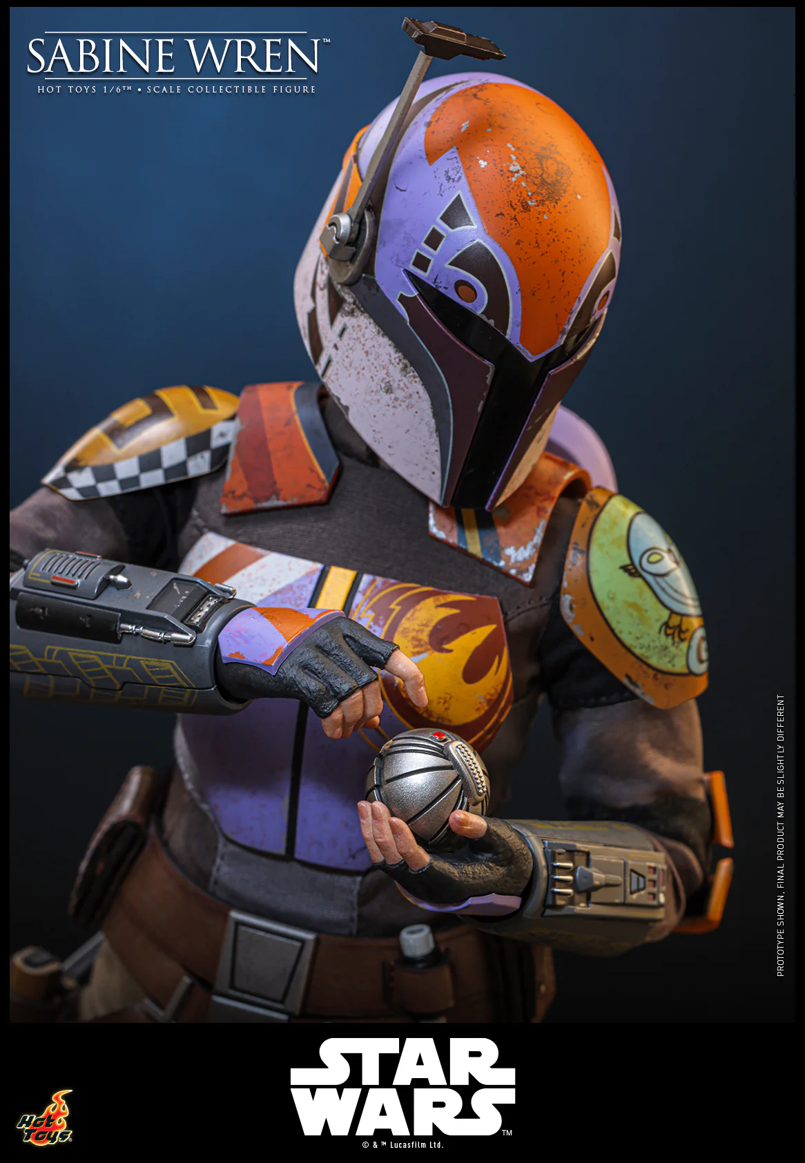 TMS171 - Star Wars Rebels - 1/6th scale Sabine Wren Collectible Figure - Image 8