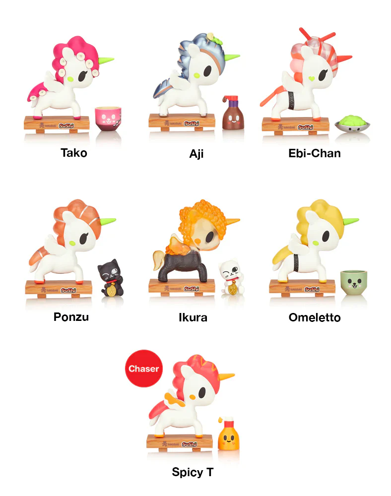 tokidoki Sushi Unicorno Blind Box - Image 2