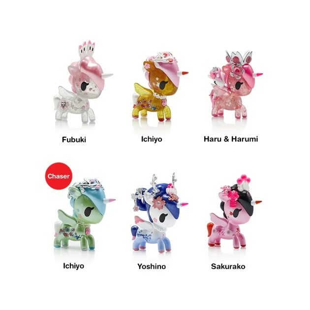 tokidoki Unicorno Cherry Blossom Series 1 Metallico - Image 2