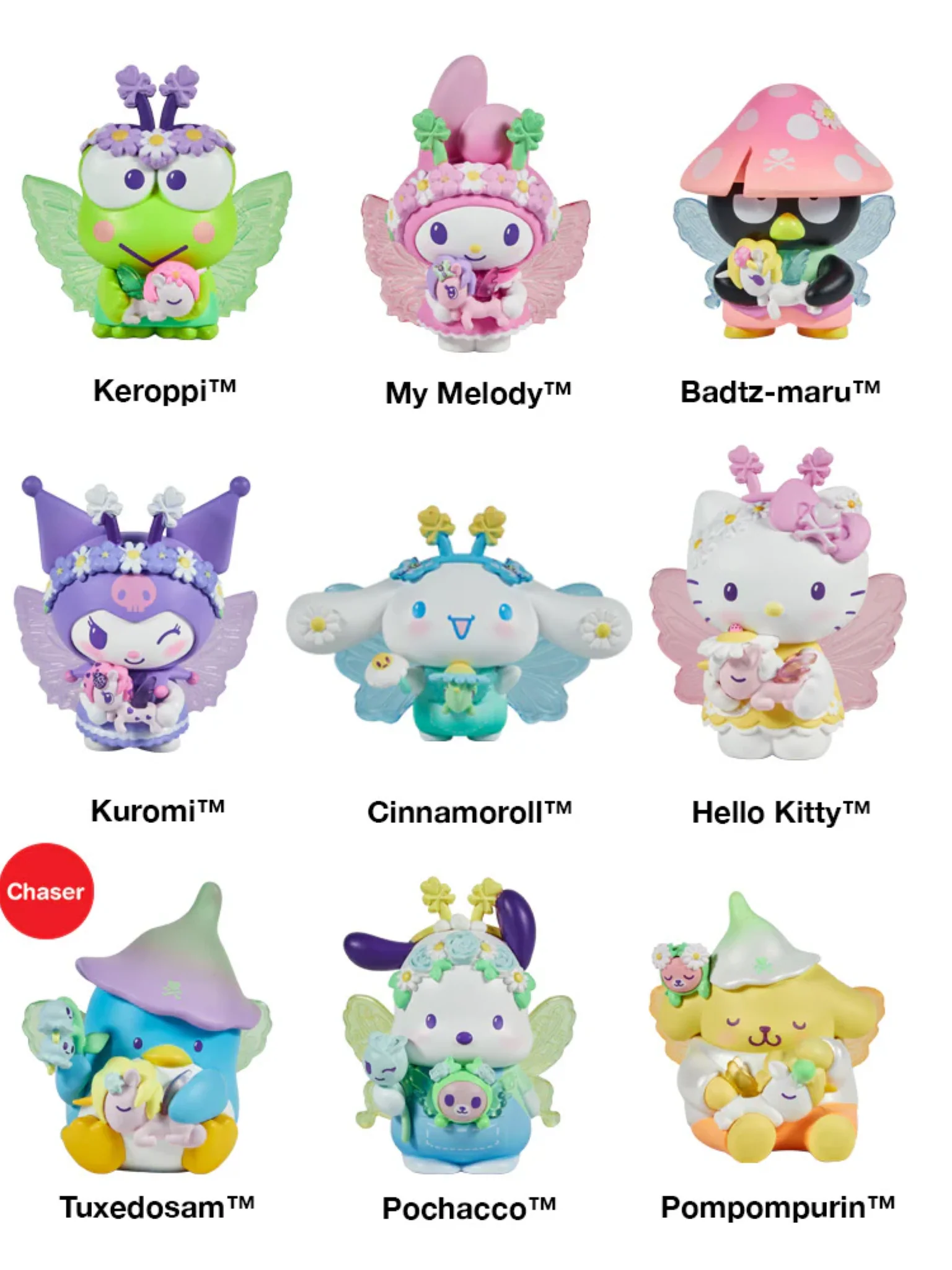 Tokidoki x Hello Kitty and Friends Butterfly Garden Blind Box