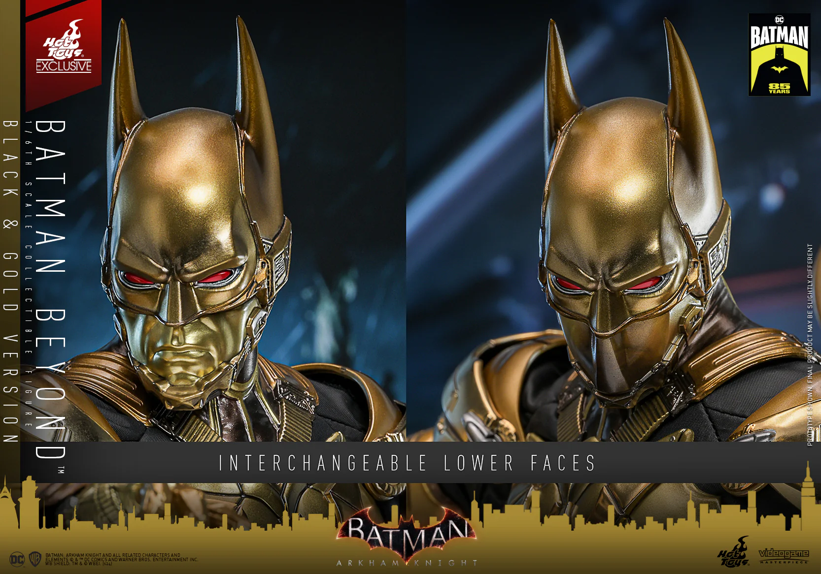 VGM64 - Batman: Arkham Knight - 1/6th scale Batman Beyond (Black & Gold Version) Collectible Figure [Hot Toys Exclusive] - Image 17