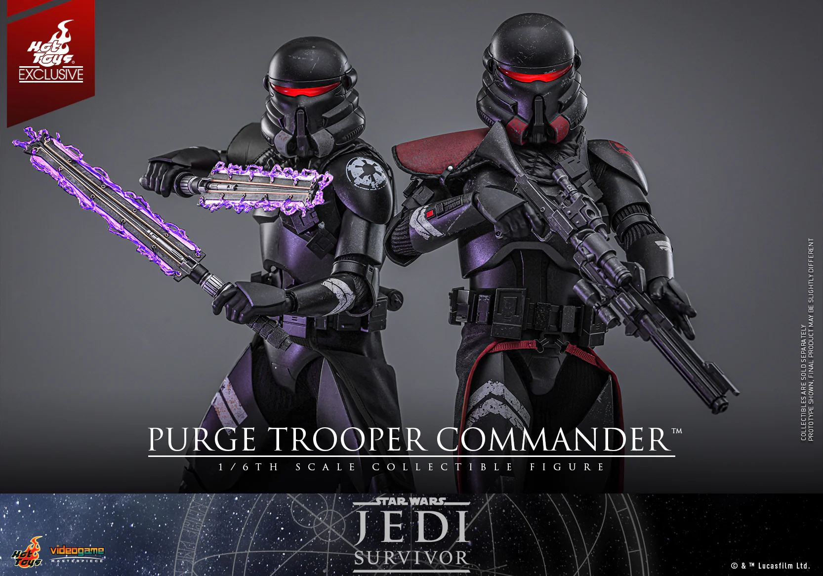 VGM67 - Star Wars Jedi: Survivor - 1/6th scale Purge Trooper Commander Collectible Figure [Hot Toys Exclusive] - Image 10