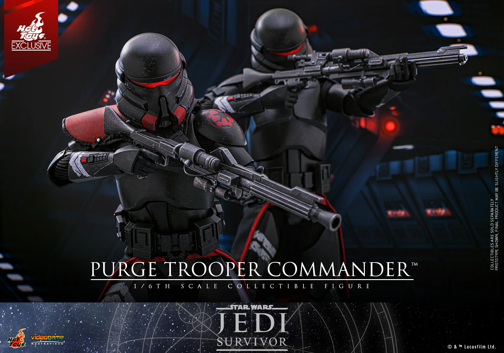 VGM67 - Star Wars Jedi: Survivor - 1/6th scale Purge Trooper Commander Collectible Figure [Hot Toys Exclusive] - Image 11