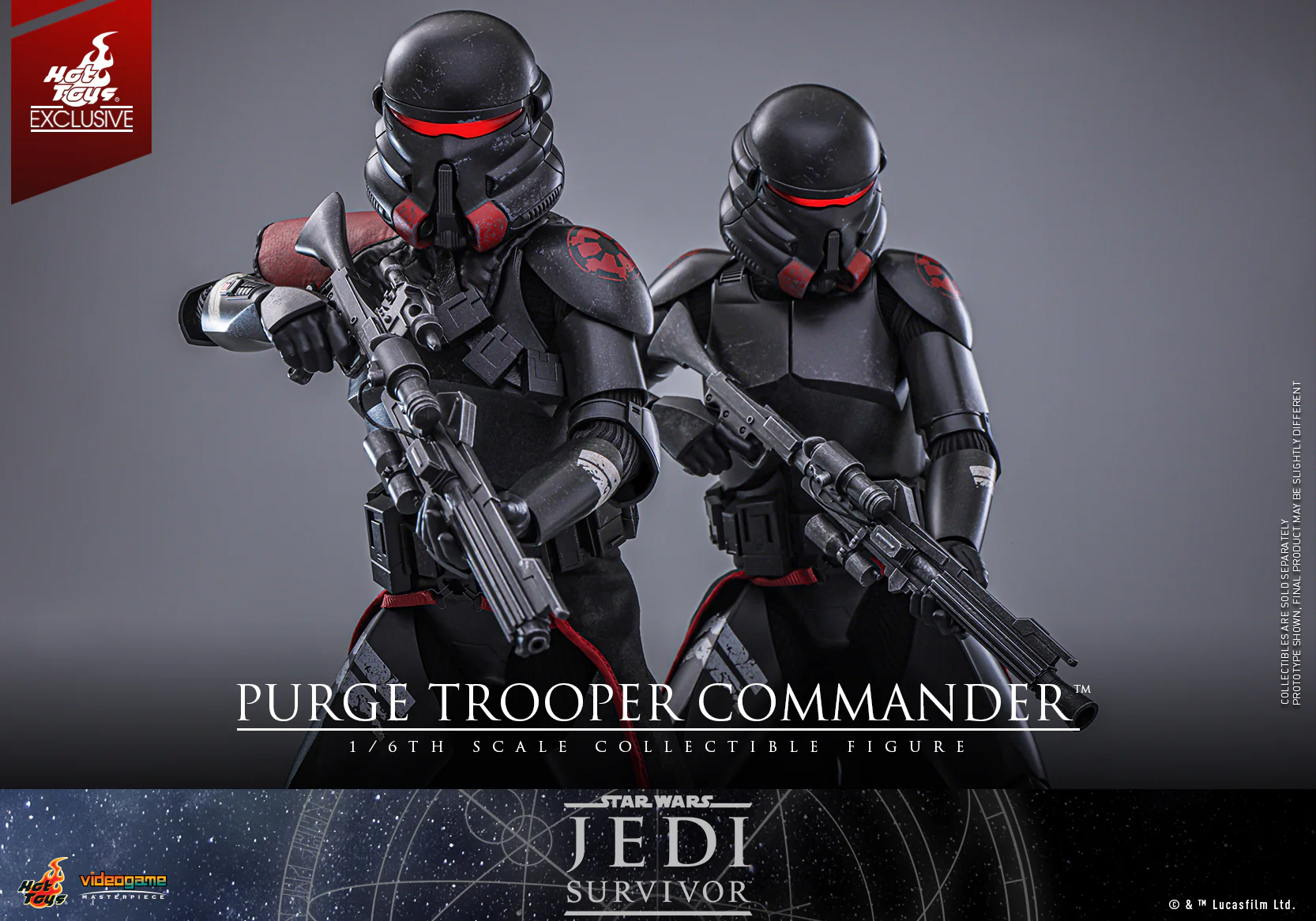VGM67 - Star Wars Jedi: Survivor - 1/6th scale Purge Trooper Commander Collectible Figure [Hot Toys Exclusive] - Image 12