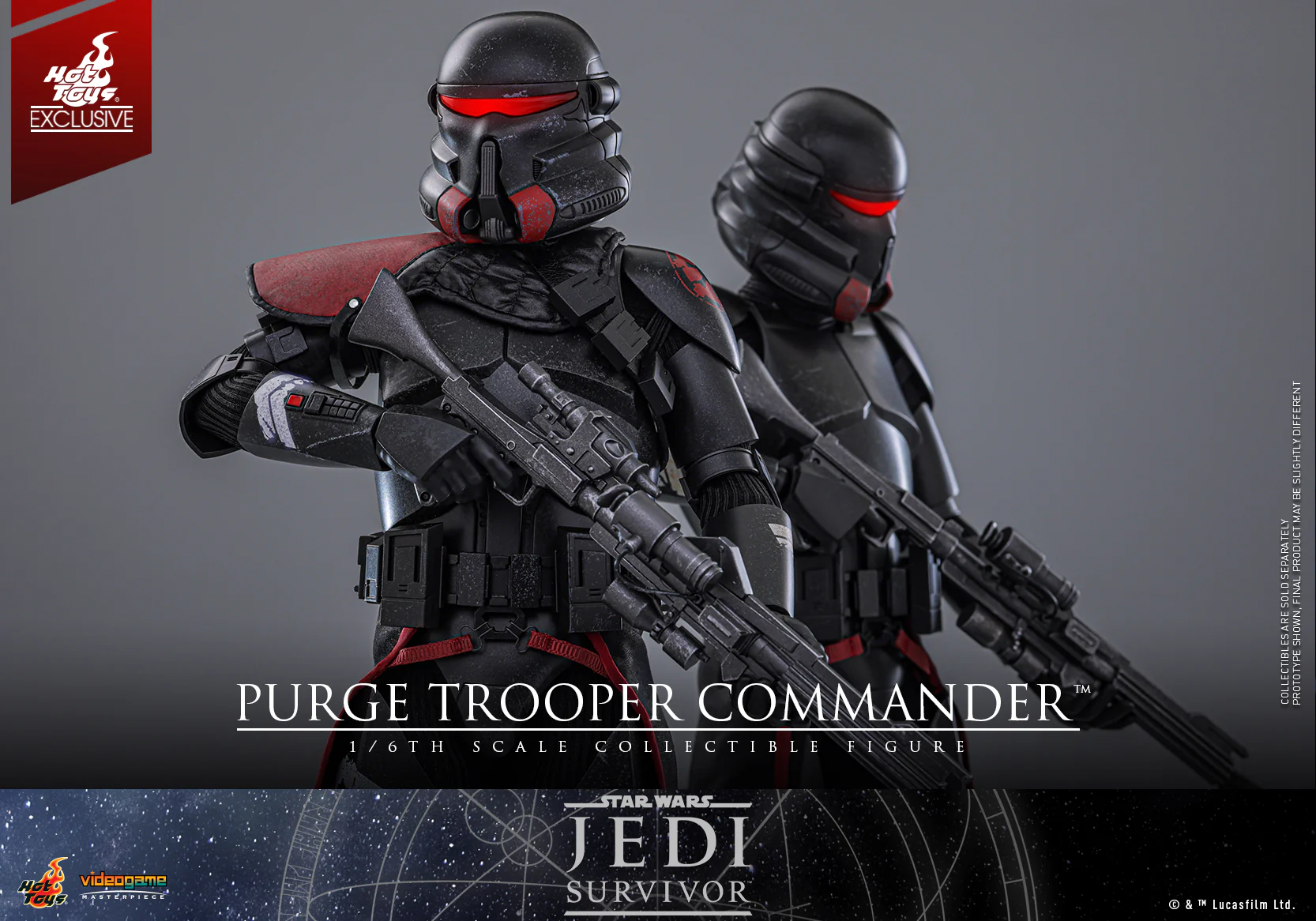 VGM67 - Star Wars Jedi: Survivor - 1/6th scale Purge Trooper Commander Collectible Figure [Hot Toys Exclusive] - Image 13