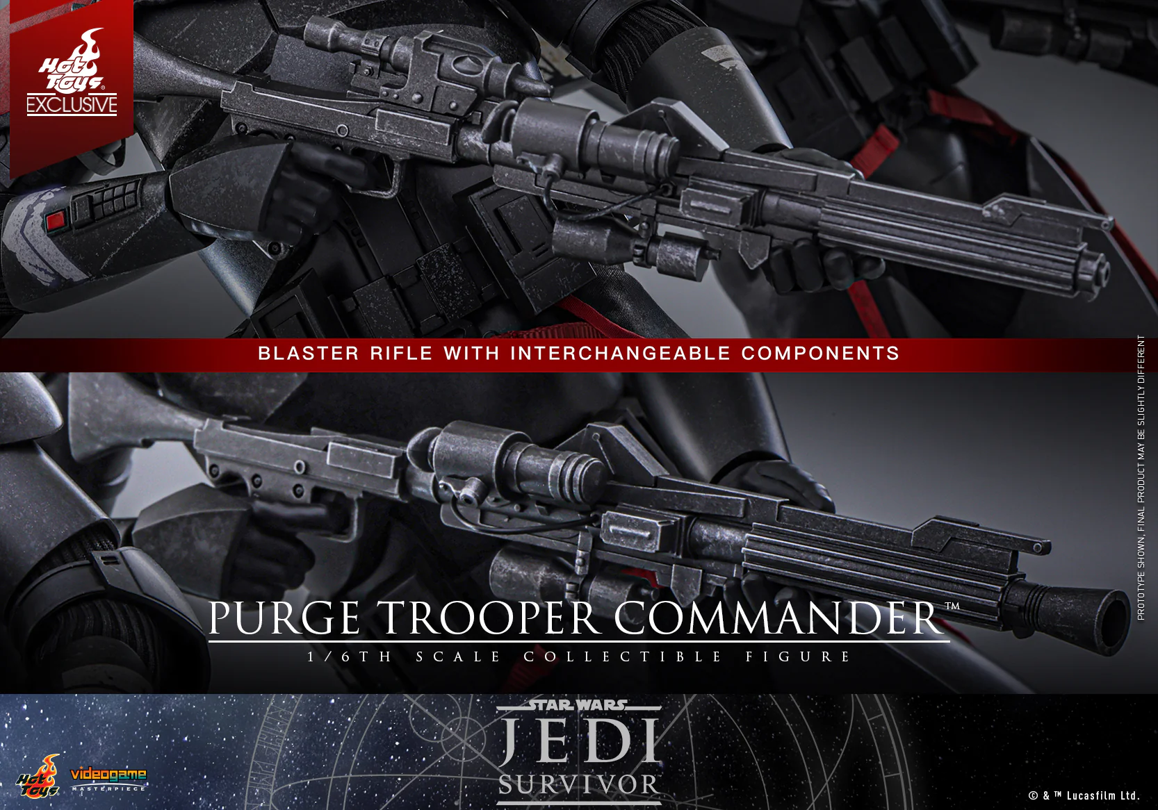 VGM67 - Star Wars Jedi: Survivor - 1/6th scale Purge Trooper Commander Collectible Figure [Hot Toys Exclusive] - Image 15