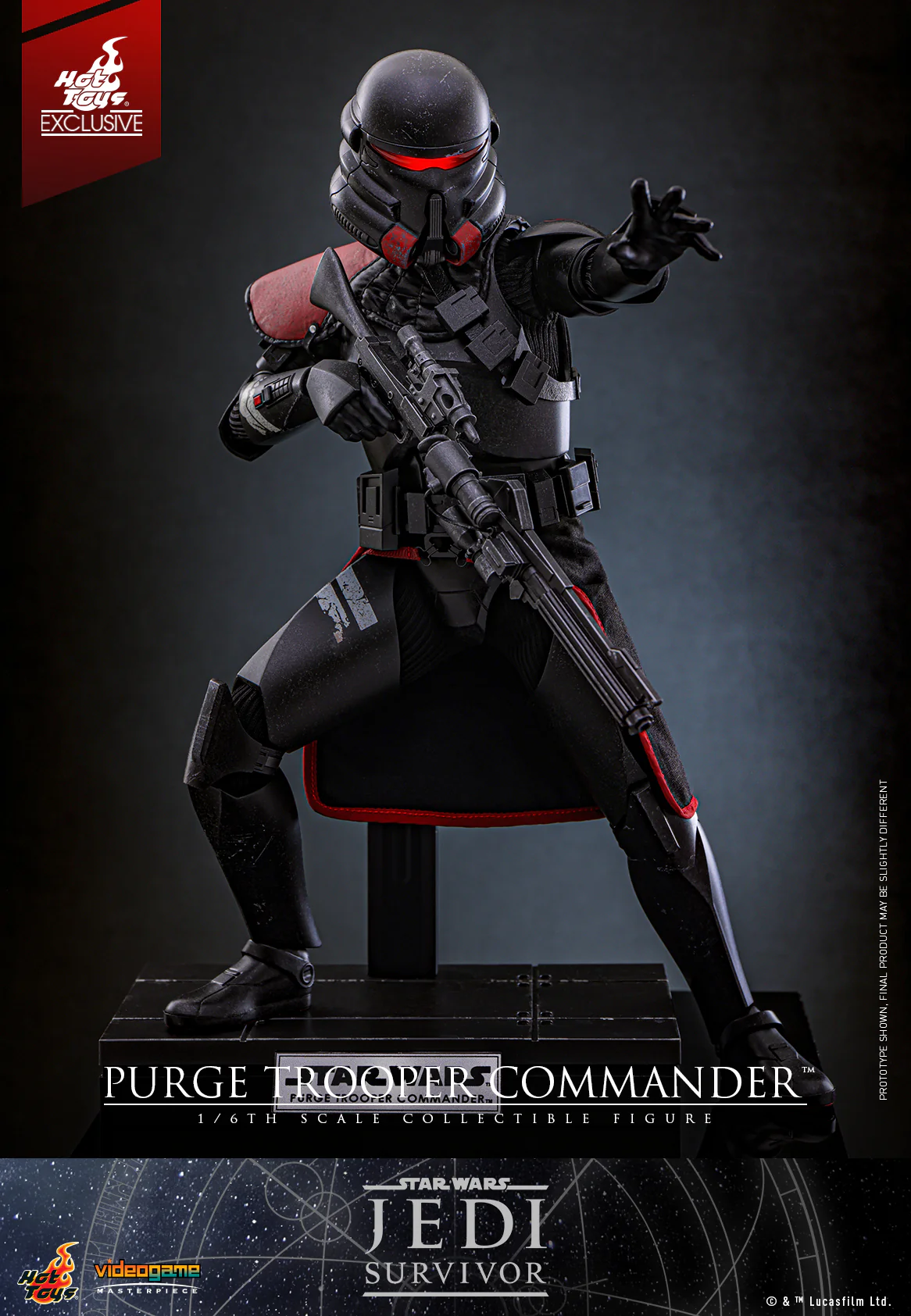 VGM67 - Star Wars Jedi: Survivor - 1/6th scale Purge Trooper Commander Collectible Figure [Hot Toys Exclusive] - Image 3