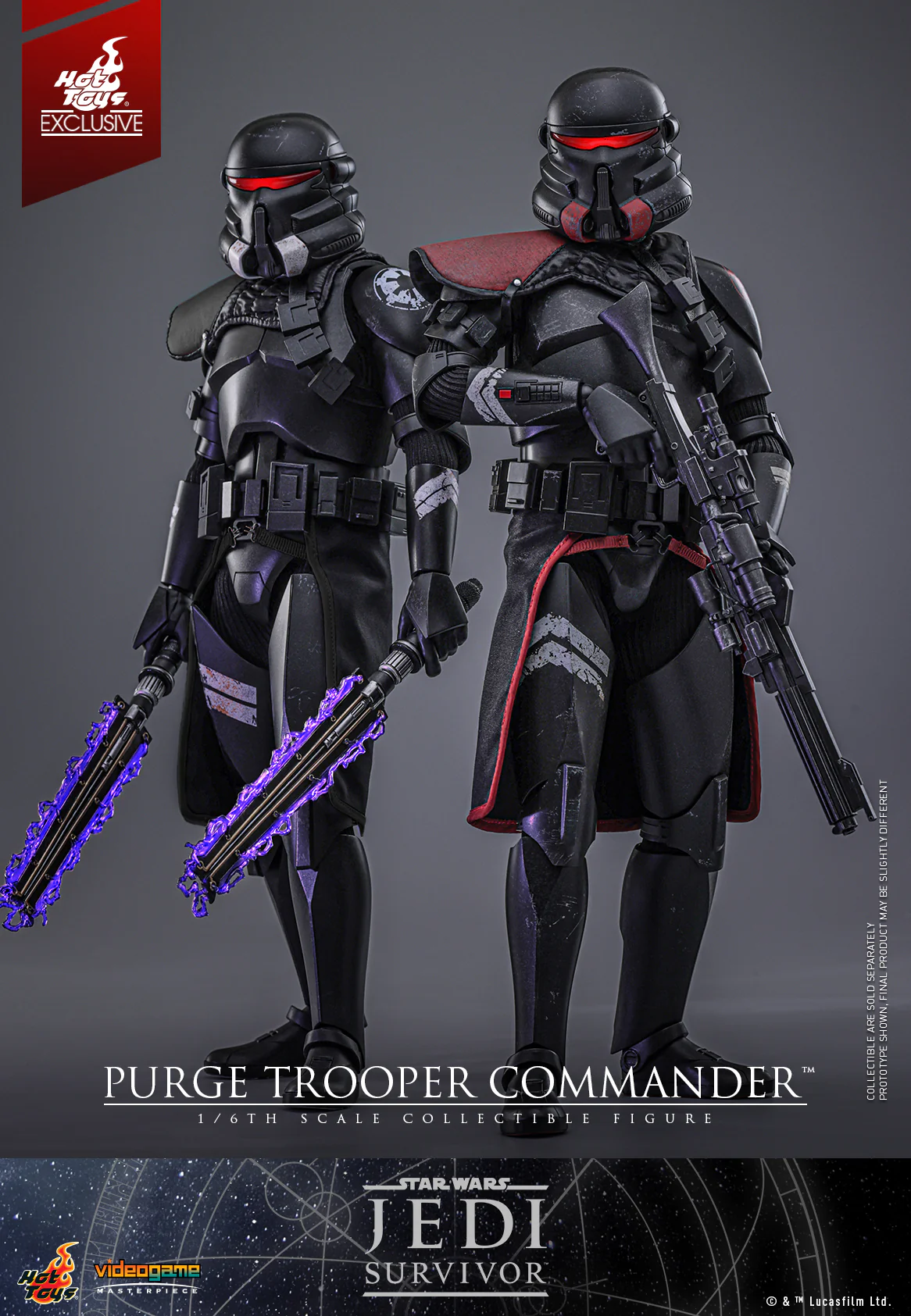 VGM67 - Star Wars Jedi: Survivor - 1/6th scale Purge Trooper Commander Collectible Figure [Hot Toys Exclusive] - Image 4