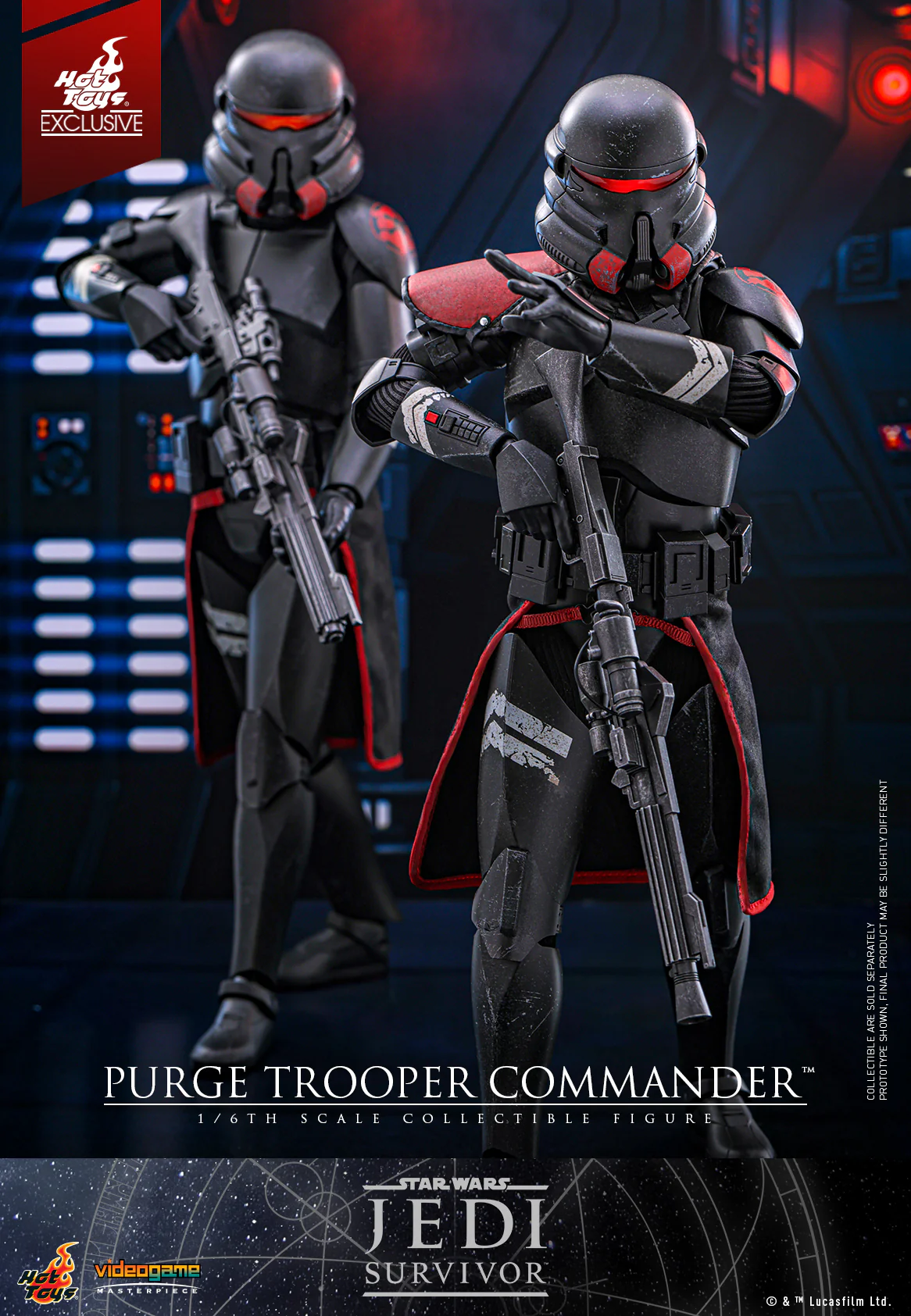 VGM67 - Star Wars Jedi: Survivor - 1/6th scale Purge Trooper Commander Collectible Figure [Hot Toys Exclusive] - Image 6
