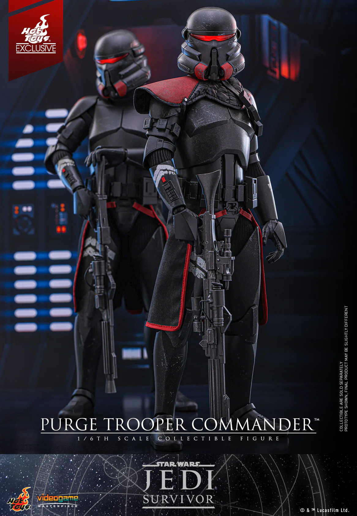 VGM67 - Star Wars Jedi: Survivor - 1/6th scale Purge Trooper Commander Collectible Figure [Hot Toys Exclusive] - Image 7