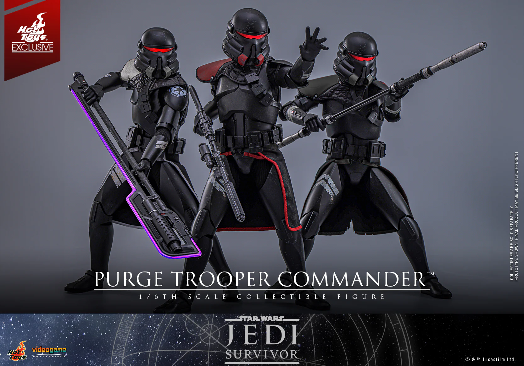 VGM67 - Star Wars Jedi: Survivor - 1/6th scale Purge Trooper Commander Collectible Figure [Hot Toys Exclusive] - Image 8