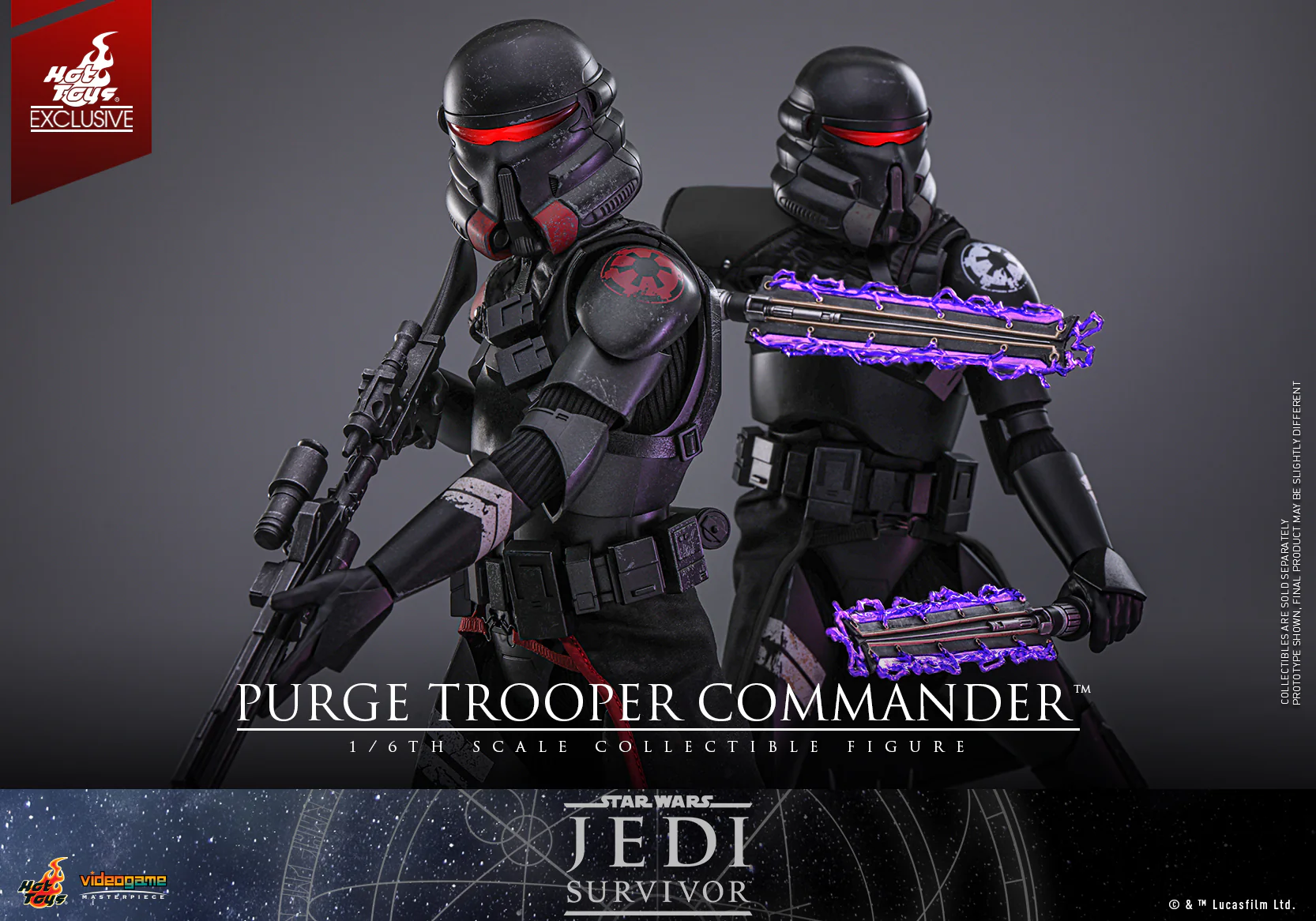 VGM67 - Star Wars Jedi: Survivor - 1/6th scale Purge Trooper Commander Collectible Figure [Hot Toys Exclusive] - Image 9